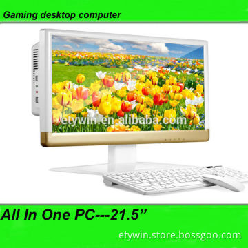 latest computer models ,Desktop computer, gaming pc all in one barebone pc 21.5" , integrated pc with monitor all in one desktop